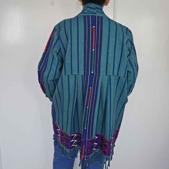 Vintage Bonnie Bowman Designs Statement Jacket Blazer Artsy Wearable Art To Wear - Picture 17 of 17